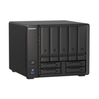 QNAP TS-h973AX 8GB RAM with 20TB Installed Storage 9 Bay SATA Desktop NAS Storage