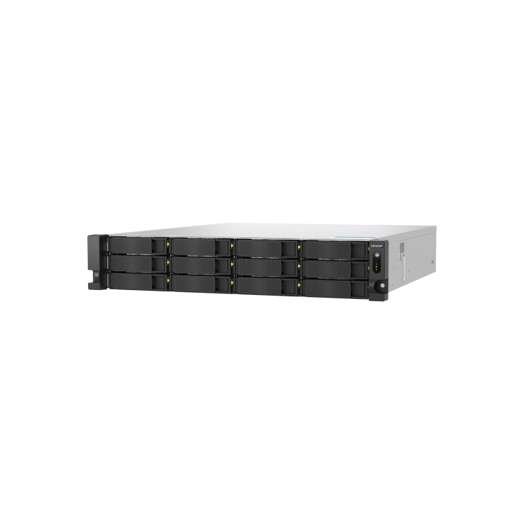 QNAP TS-h1277AXU-RP-R5-16G 16GB RAM 12 Bay Rackmount NAS Expansion Enclosure 