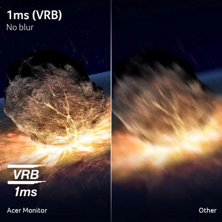 Refurbished Acer EK251Q G 24.5" IPS Full HD 120Hz 1ms Monitor