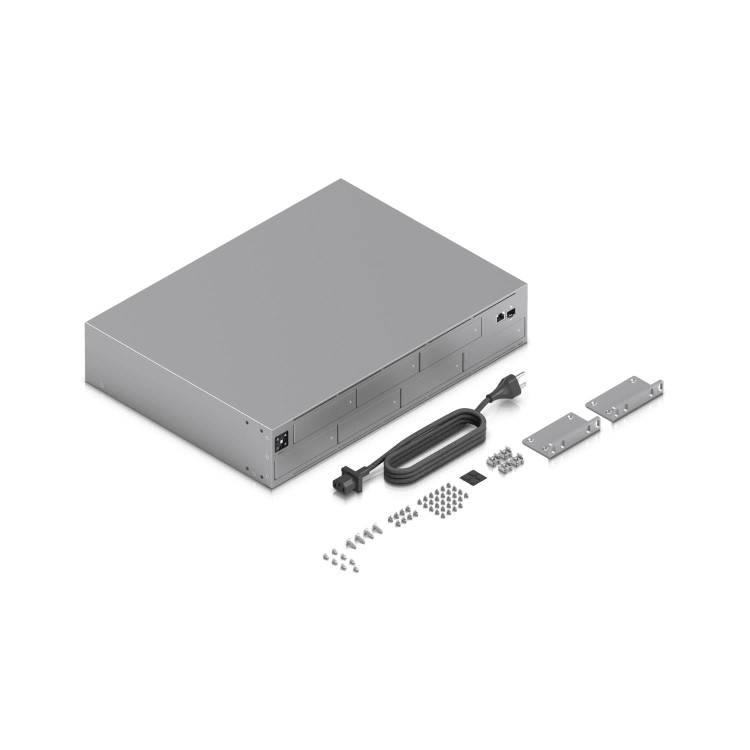 Ubiquiti 2U rack-mount NAS with (7) 2.5/3.5  drive bays and 10 Gbps performance