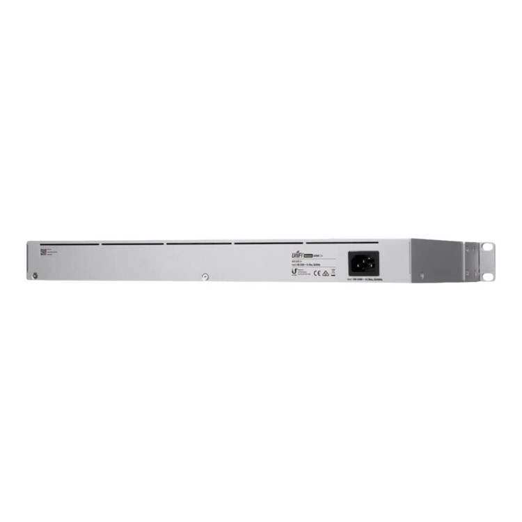 Ubiquiti UniFi USW-24 24-Port 24 x 10/100/1000 + 2 x Gigabit SFP L2 Rack Mountable Mananged Network Switch