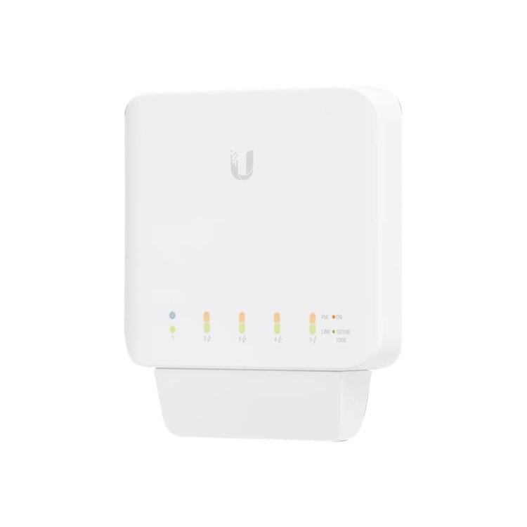 Ubiquiti UniFi 5-Port Gigabit Ethernet PoE L2 Wall-mountable Managed Switch