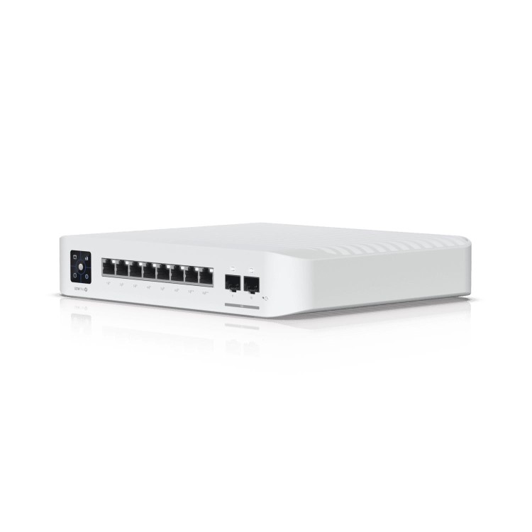 Ubiquiti UniFi USW-PRO-8-POE 8-Port PoE 1U Managed Switch