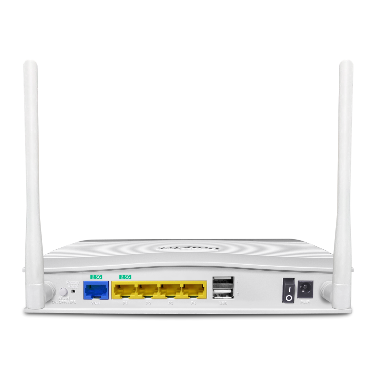 DrayTek Vigor 2136ax Wi-Fi 6 AX300 Wireless Multi-Gigabit Ethernet Router