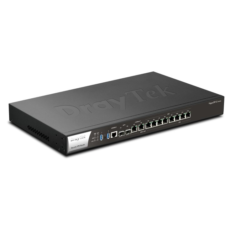 Draytek Vigor 3912S VPN Enterprise Router with 256GB SSD for Hosting Docker Linux Applications