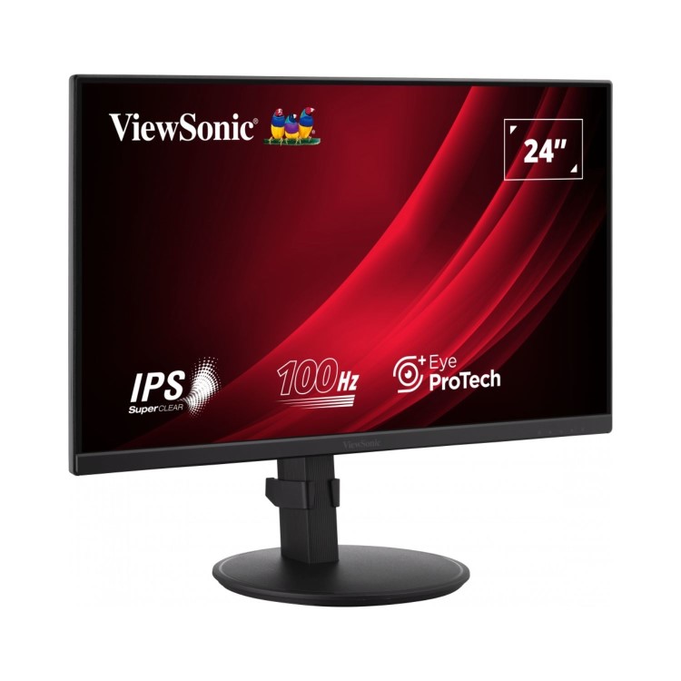 ViewSonic VG2408A 24" IPS Full HD 100Hz 1ms Height-Adjustable Monitor