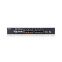 Zyxel XMG1915-18E Series 16-Port Gigabit Ethernet PoE L2 Rack-mountable Managed Switch