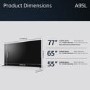 Sony BRAVIA XR A95L 77 inch Smart 4K Ultra HD Google OLED TV