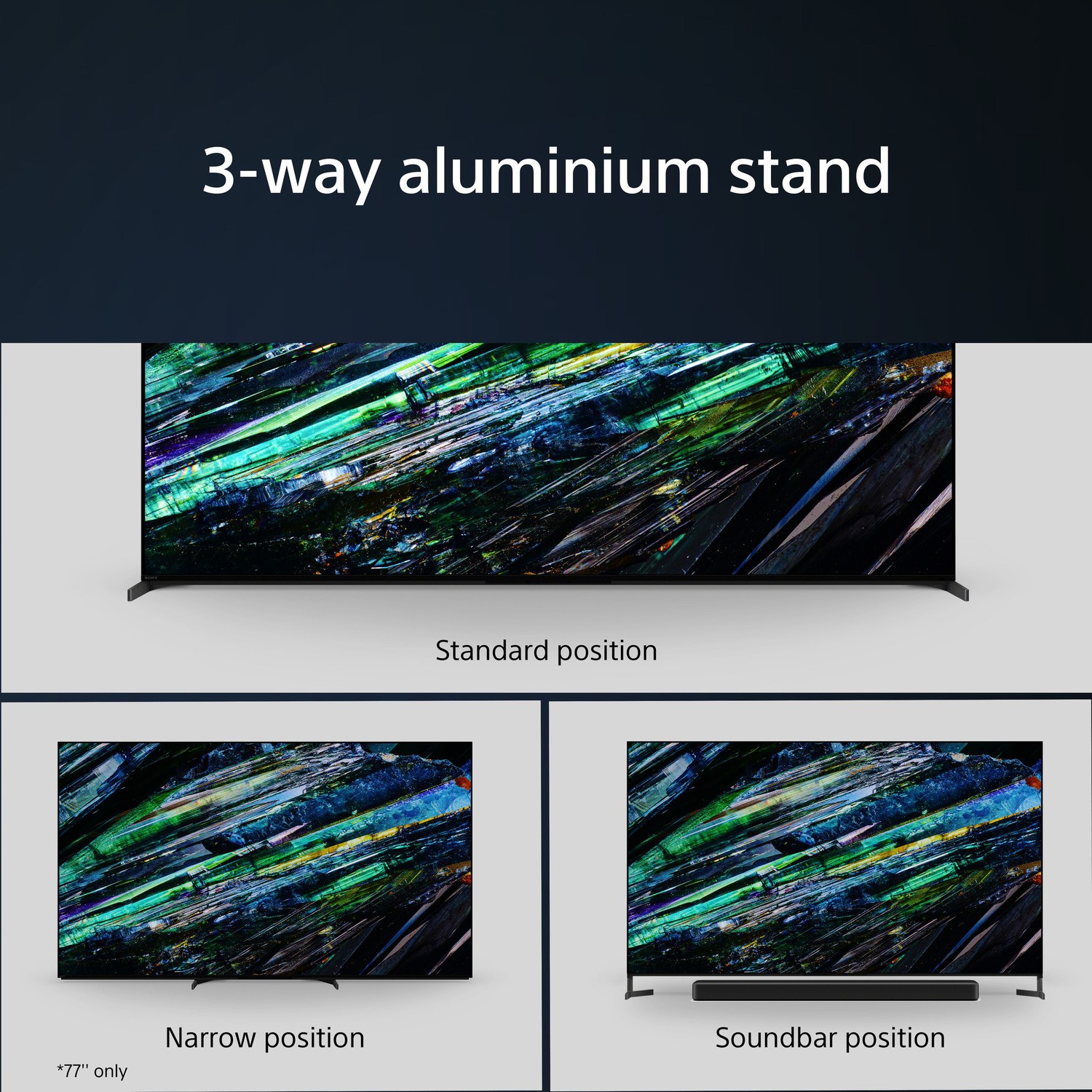3-Way Aluminium Stand