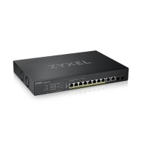 Zyxel XS1930-12HP 8-Port Smart Managed Rackmount 10-Gigabit PoE+ Switch