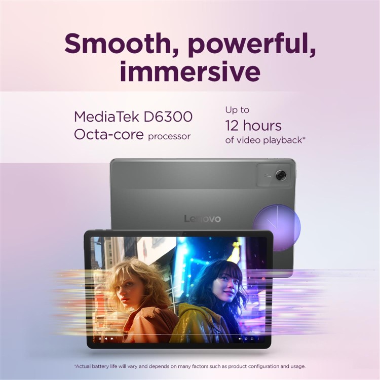 Lenovo Idea Tab 11" Luna Grey 128GB Wi-Fi Tablet with Pen