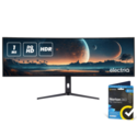 electriQ 49" IPS 5K DQHD 144Hz 1ms Super UltraWide Curved Gaming Monitor