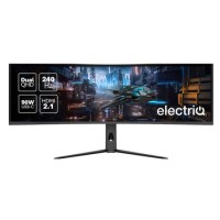 electriQ 49'' VA Dual QHD 240Hz HDR400 UltraWide Curved USB-C Gaming Monitor