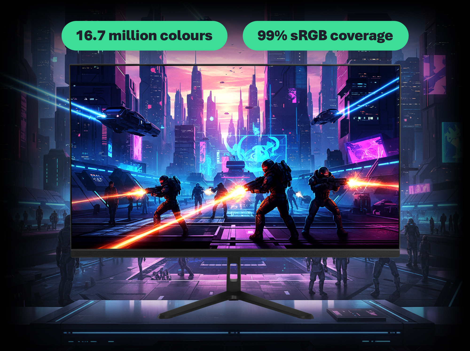 Fast IPS: Speed meets true colour