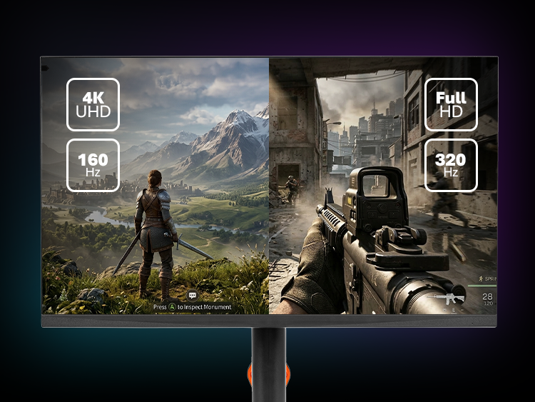 4K 160Hz Gaming