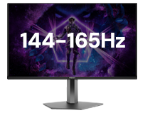 144hz - 165hz