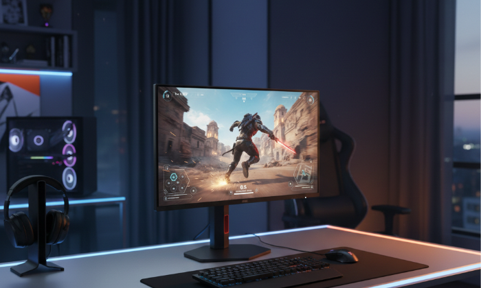 1ms GtG Response Time: Crisp, Ghost-Free Action