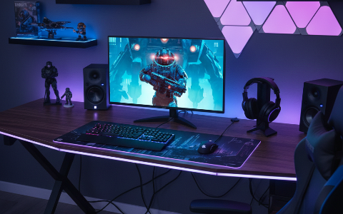 Immersive 27-Inch Full HD Display: Precision Visuals