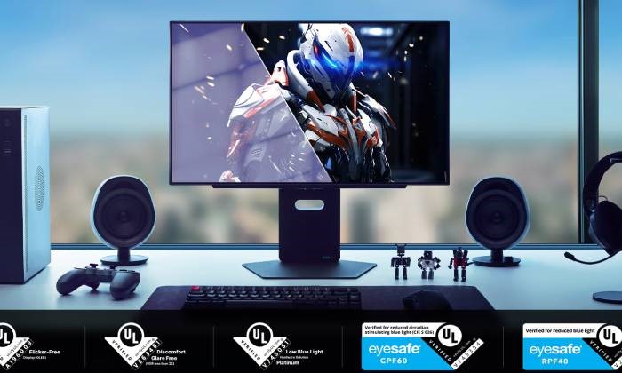 Advanced eye comfort technologies by five UL verifications