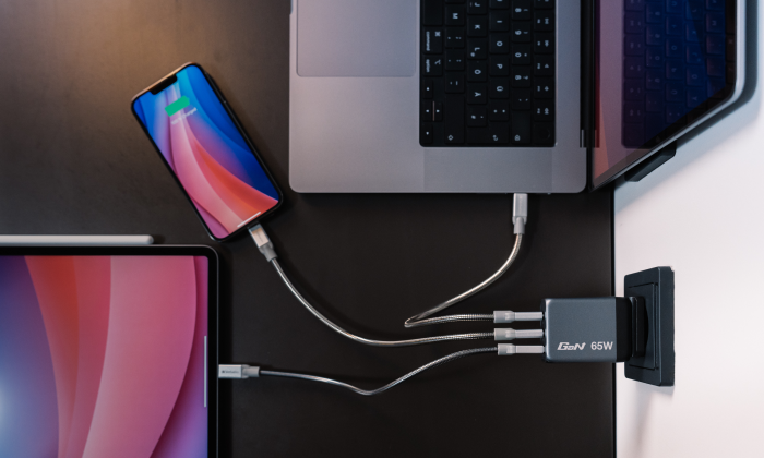 65W Multi-Device Charging: Power Three at Once