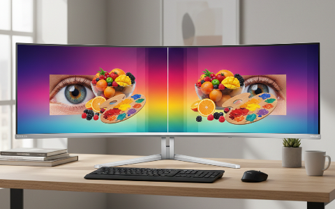 True 10-bit colour depth