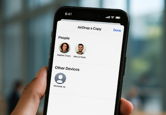 3. Choose the Recipient
