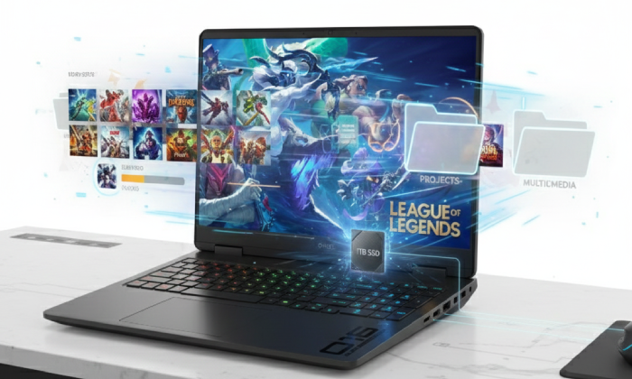 High-Speed Storage with 1TB SSD