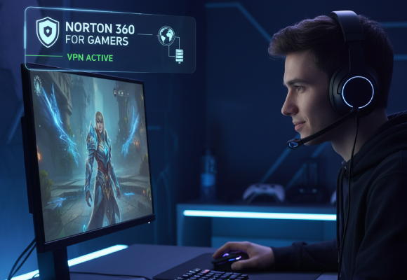 Free Norton 360 for Gamers VPN
