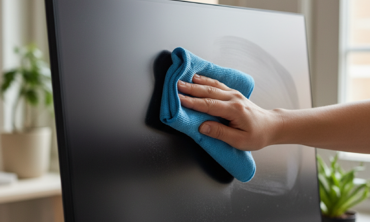 2. Remove Dust: 