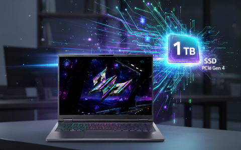 Generous Storage &ndash; 1 TB PCIe 4.0 SSD