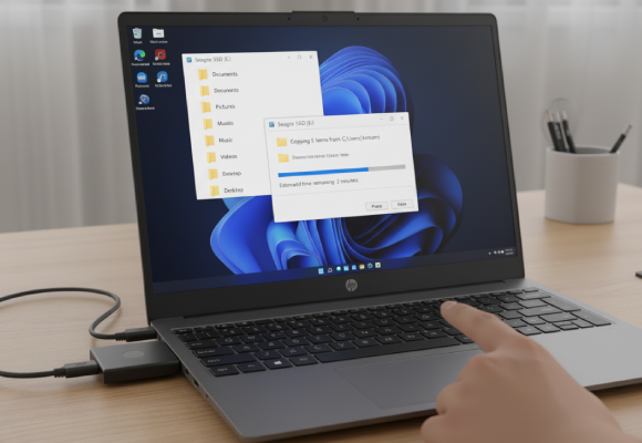 Use an External Hard Drive or SSD