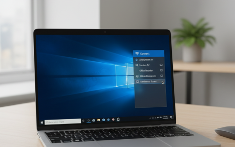 2. Open the Connect Menu: 