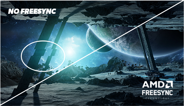 Smooth gameplay with AMD FreeSync (VRR)